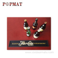 Custom design beer bar accessories bar mat